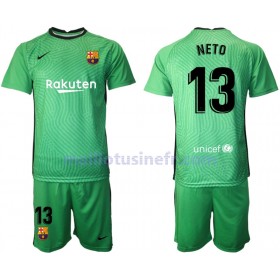 Maillot de Foot FC Barcelone Norberto Neto 13 Gardien 2020-21 V001 - Enfant